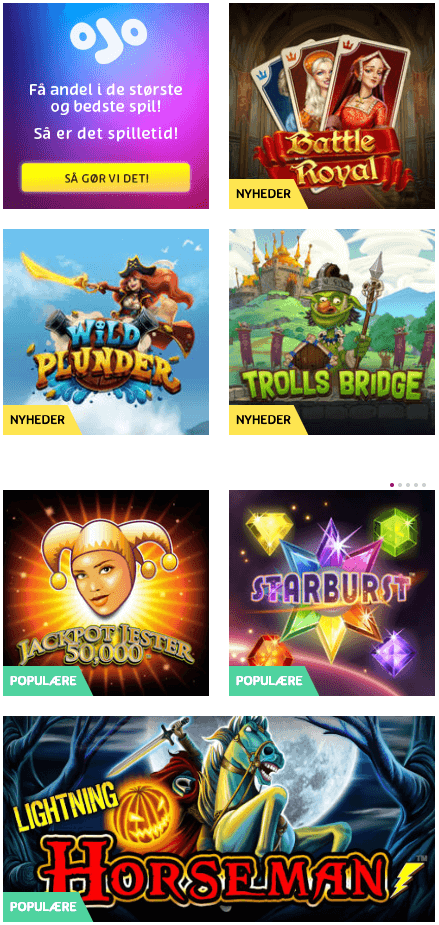 playojo spil
